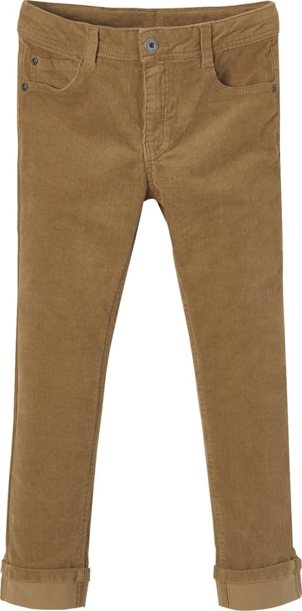 Vertbaudet De slim fluwelen jongensbroek