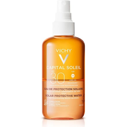 Vichy Capital Soleil SPF30 Zonbeschermend Water Optimale Bruine Teint - Lichaam 200ml