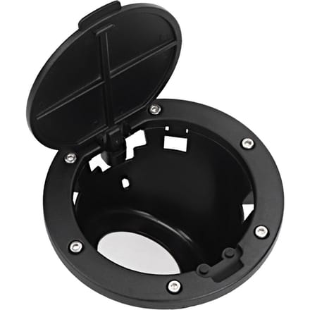 Zwarte ABS Tankdop Cover Past voor Jeep Wrangler JK 20072017 Auto Accessoire black