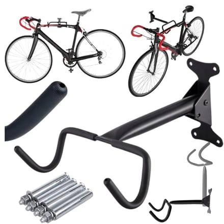 Becke - Fietshaak - Ophanghaak Dubbel - Opklapbaar - Metaal - Antislip Laag - 30kg