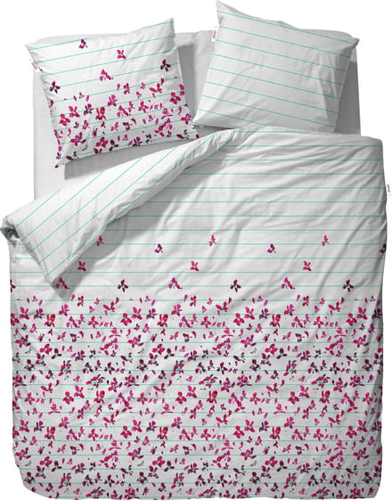 Esprit Klementine Dekbedovertrek - 140x220+60x70 - Pink