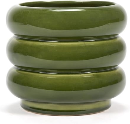 Serax Bloempot-Sierpot Groen D 12.5 cm H 11.5 cm