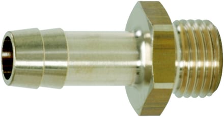Messing Slangpilaar met Buitendraad – G1/4" x 9 mm – Duurzame Verbinding