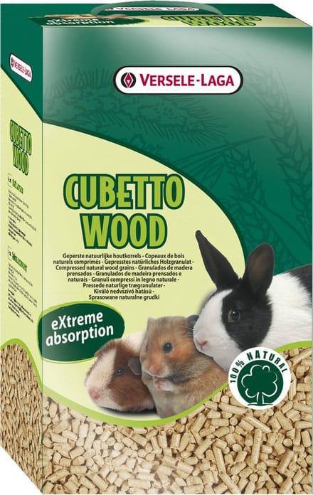 Versele-Laga Cubetto Wood Houtkorrels - 12 L