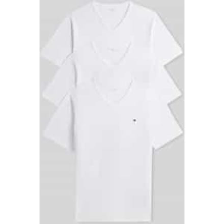 Regular fit t-shirt van katoenmix in set van 3