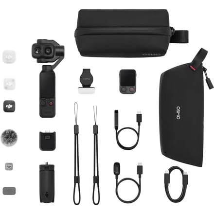 DJI Osmo Pocket 4P (Pro) Creator Combo Zwart