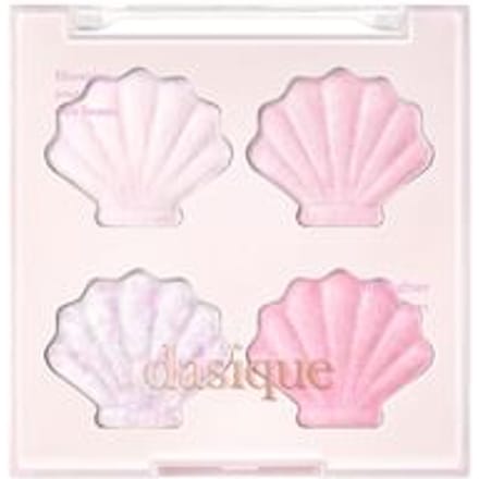 dasique - Shine Glowy Highlighter Palette Twinkle Mermaid Collection #01 Twinkle Mermaid