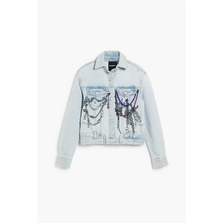 Dames spijkerjack Desigual Bacl