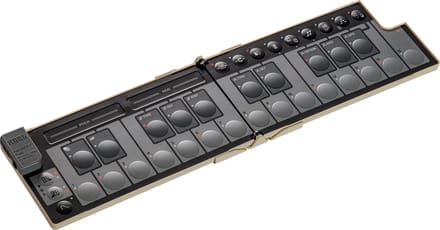 KORG nanoKEY FOLD Ultra-draagbaar, opvouwbaar MIDI-keyboard met uitgebreide uitrusting
