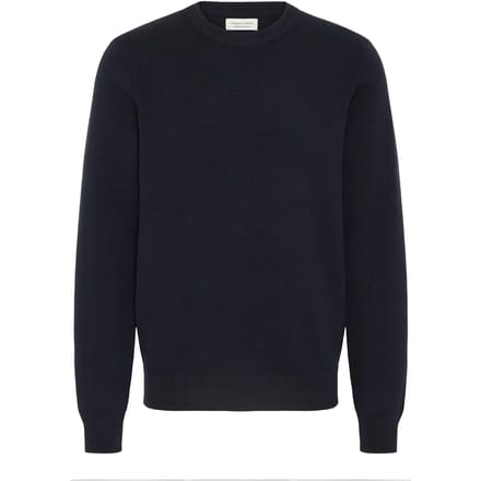 Gebreide pullover met ronde hals, model 'THEO'