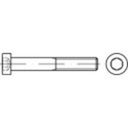 TOOLCRAFT 1068362 Cilinderkopschroeven M4 20 mm Binnenzeskant (inbus) DIN 7984 RVS A2 100 stuk(s)