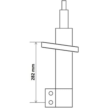 Schokdemper Excel-G KYB 3348085