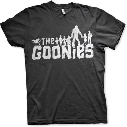 The Goonies Heren Tshirt -L- Logo Zwart