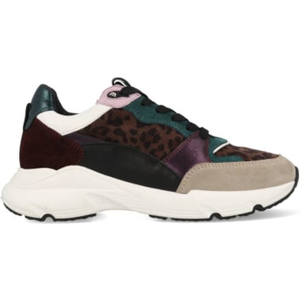 Maruti Raven Sneakers - Leren Sneaker - Dames - Groen - Maat 40