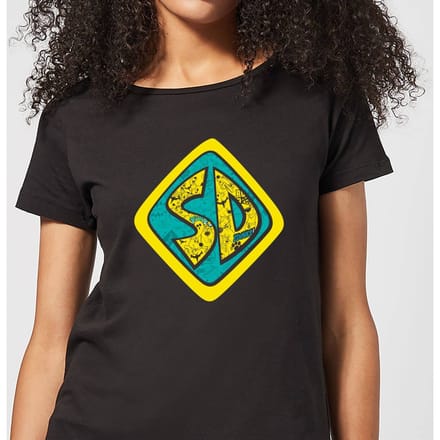 Scooby Doo Emblem Women's T-Shirt - Black - 3XL