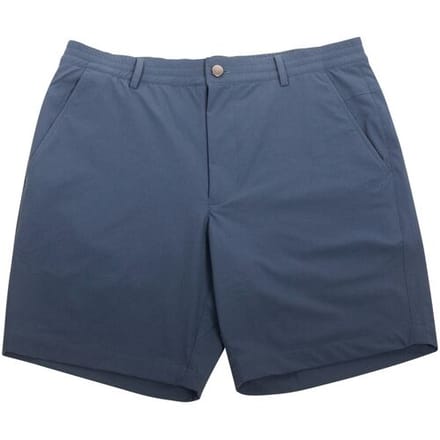 Baileys Bermuda Uni Color Flat-Front Deep Denim Blue / male