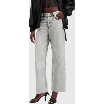AllSaints Wendel Jean Anthracite Grey Taglia: W30 | Jeans Outlet | Donna | Grigio
