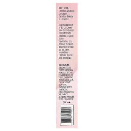 Kaja, Dont Sediment, Flexible & Seamless Concealer, 08 Candied Ginger, 7g (0.24oz) brown