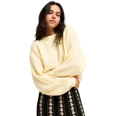 Roxy Loomed Horizon Trui Geel M Vrouw