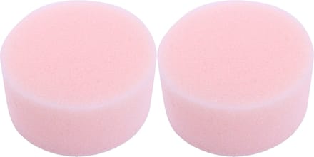 Schmink sponsjes - 2x - rond - roze