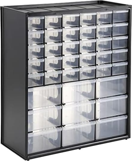 Opbergdoos met 39 laden