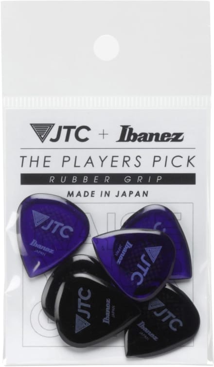 Ibanez PJTC1R Jam Track Central Short Teardrop Guitar Pick 2.5mm (6-Pack) - Plectrum set