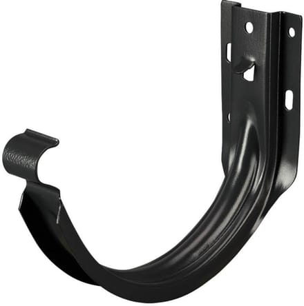 Zinken gootbeugel zwart Ø 125|127 mm | Per stuk
