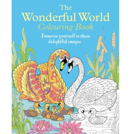 The Wonderful World Colouring Book - Arcturus Creative Colouring - Willow, Tansy