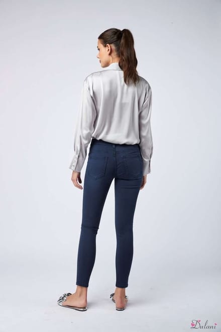 Broek Toxik3 met normale taille L750 donkerblauw