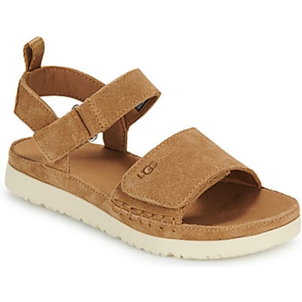UGG® Goldenstar-sandaal voor kinderen  in Brown, Maat 31, Suede