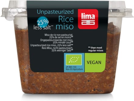 Lima Miso Rijst 25% minder Zout 300 gr