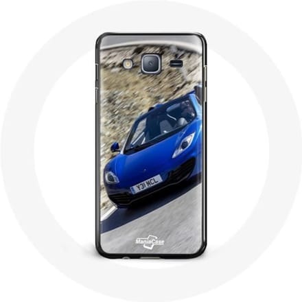 Coque - McLaren - Samsung Galaxy J3 2016 - Souple - Protection - Formule 1 Bleu bleu