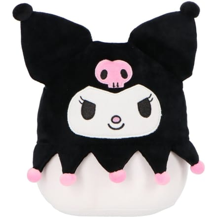 Kuromi Squishy 22 cm - Knuffel - Zachte stof - Zwart