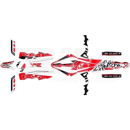 Motorfiets decoratie kit Blackbird Racing Traction Béta EVO 125/200/250