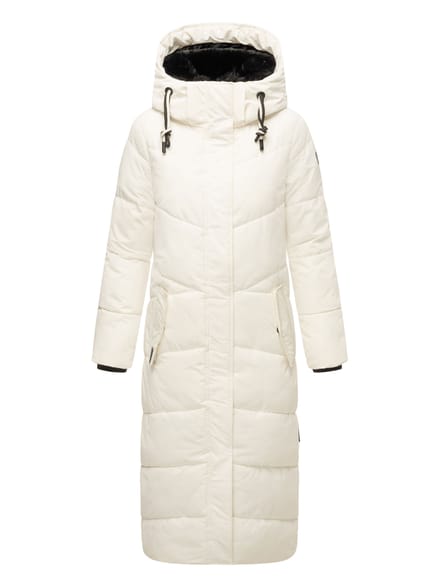 Navahoo dames gewatteerde winterjas Hingucker – Extra Lang & Warm