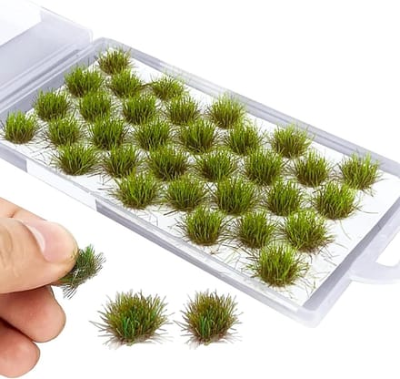 Kunstgras Coastal Moss voor Decoratie en Miniatuurlandschappen, Ideaal voor Modelspoor en DIY Projecten