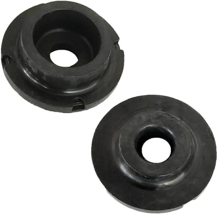 Radiator Ondersteuning - Bevestiging Ring - Auto Reparatie - Duurzame Constructie - 2 Stuks - Zwart