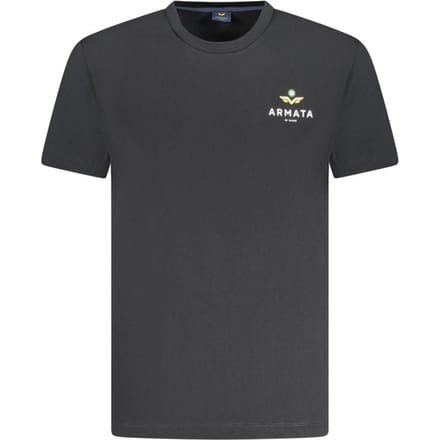 Armata Di Mare Zwarte Katoenen Heren T-Shirt