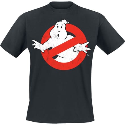 Ghostbusters T-shirt - Distressed Logo - M tot 5XL - voor Mannen - zwart