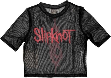 Slipknot - Logo Crop top - L - Zwart