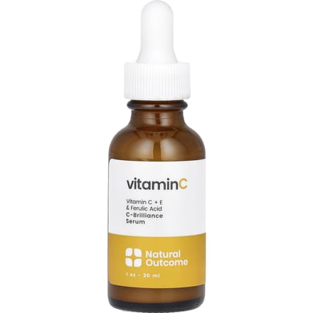 Vitamine C, C-Brilliance Serum, Geurvrij, 30 ml(1 ounce) brown