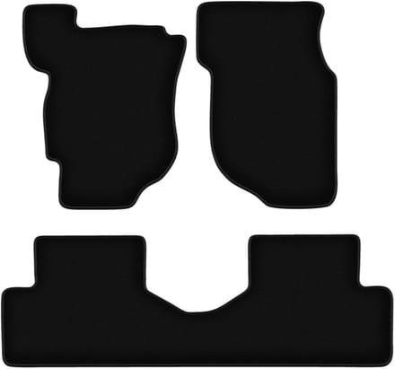 BASIC zwarte veloursmatten voor: Honda Concerto liftback (1988-1994)
