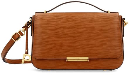 PICARD schoudertas handtas Calais Crossover Bag with Flap Cognac Lichtbruin