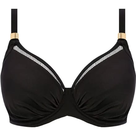 Fantasie East Hampton UW Gathered Full Cup Dames Bikinitopje - Zwart