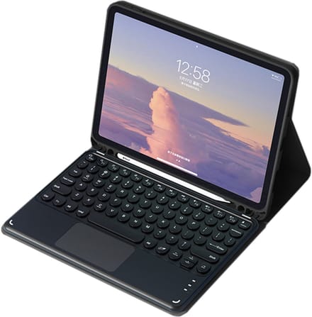 Bluetooth-toetsenbordhoes voor Galaxy Tab S7 FE