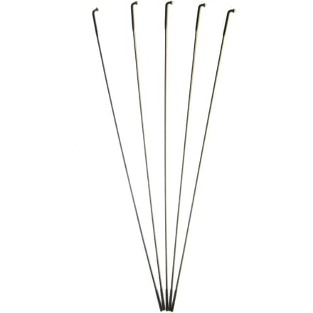 Set van 5 platte/gebogen spaken Massi