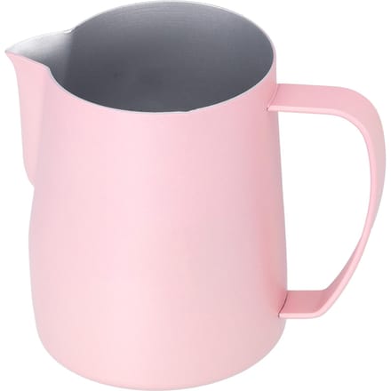 Melkopschuimbeker 304 Roestvrij Staal Verdikt Koffie Latte Schenkkan Kan 600ml Roze gray