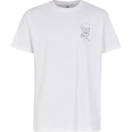 Mister Tee - Skull One Line Heren Tshirt - L - Wit