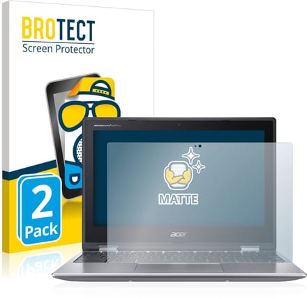 BROTECT - Screenprotector voor Acer Chromebook Spin 311 - Folie Beschermfolie matte 2 Stuks