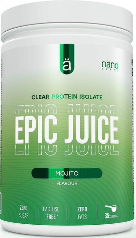 NanoSupps Epic Juice Clear Whey (875g) Mojito - Eiwitten - Helder eiwit